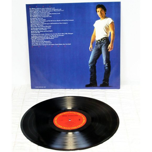 1984 Bruce Springsteen Born in the USA 12" Vinyl Album LP Columbia Record Rock - Picture 3 of 10